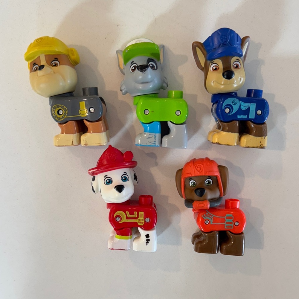 MEGABLOKS | Paw Patrol Action Figures | 5 total